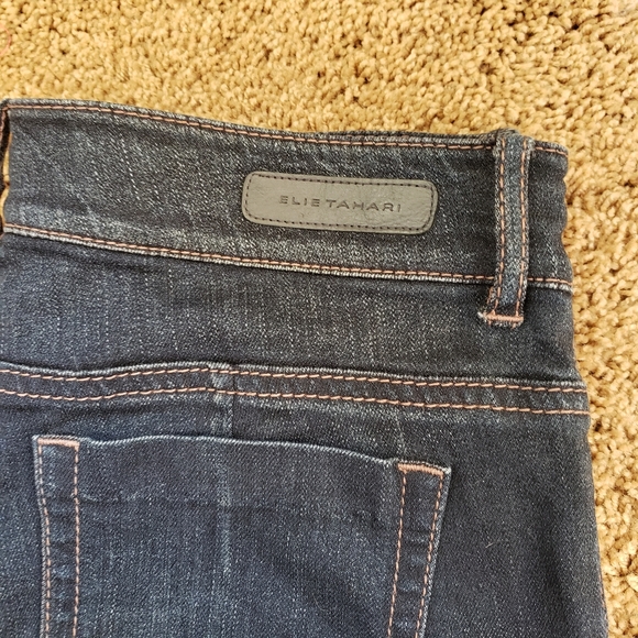 Elie Tahari Jeans Classic Flare Long - Picture 2 of 10